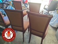 81371_0.jpg - หุ้มหนังเก้าอี้ทานข้าว จำนวน 6 ตัว | https://hatyaisofa.com